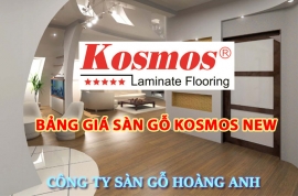 bang gia san go kosmos new 2019 moi nhat