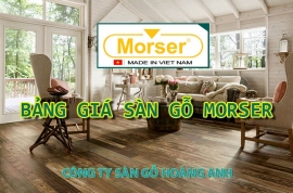 bang gia san go morser viet nam