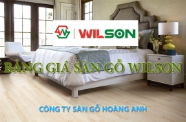 bang gia san go wilson viet nam