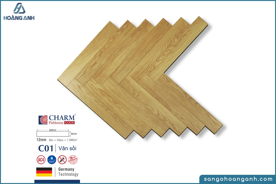 san go charm wood xuong ca c01 12 mm