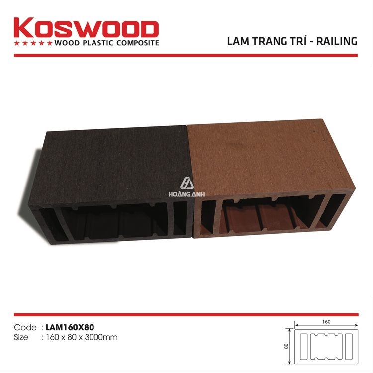 lam tru koswood lam160x80