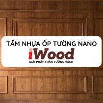 Tấm Nhựa Ốp Tường Nano Iwood