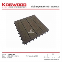 Vỉ Gỗ Nhựa Ngoài Trời Koswood Coffee