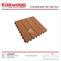 Vỉ Gỗ Nhựa Ngoài Trời Koswood Light Wood